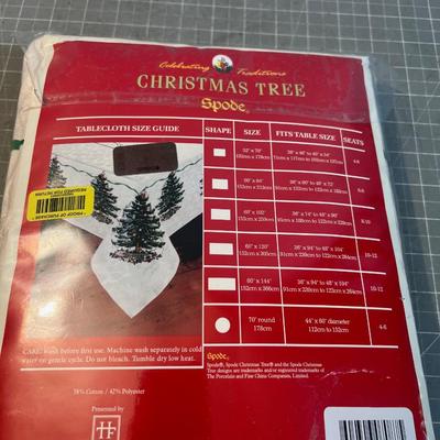 SPODE Table Cloth for Christmas