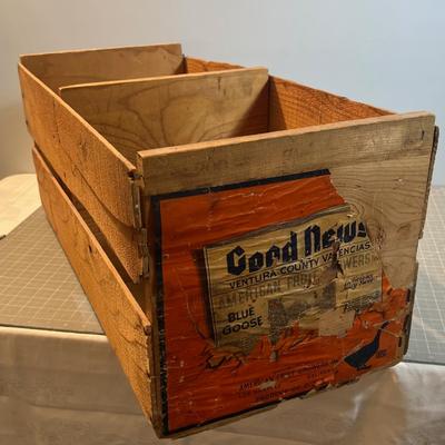 Vintage Real FRUIT Crate