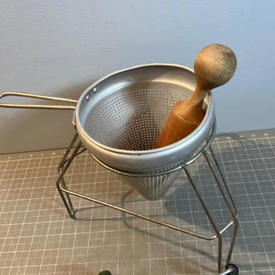 Canning Utensils and Strainer 