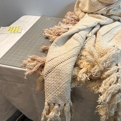 HUGE Crocheted Large Queen Coverlet