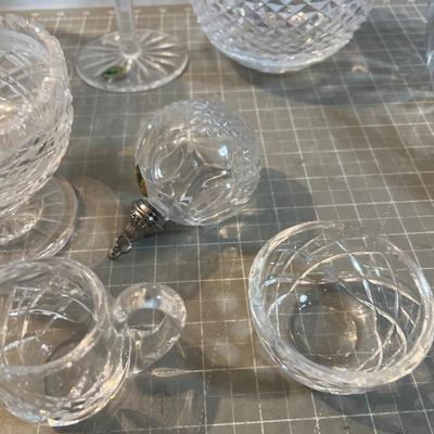 Cut Glass Real Crystal including some Waterford