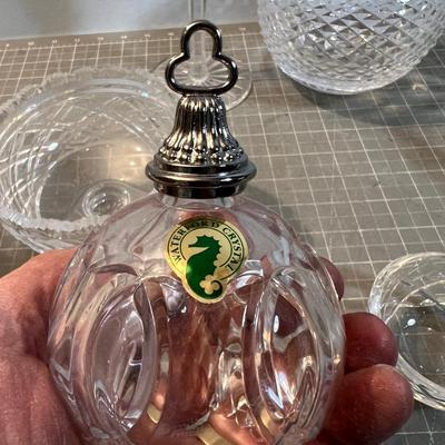 Cut Glass Real Crystal including some Waterford