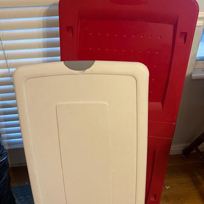 2 Under the Bed Storage Totes 