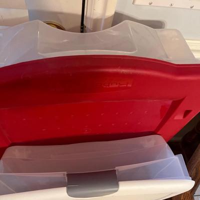 2 Under the Bed Storage Totes 