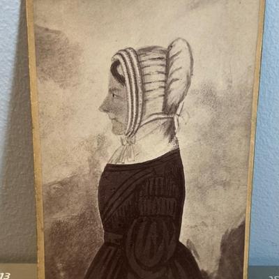 Margaret Abbot Grace Cabinet Card Dated 1853 NEPHI UTAH Pioneer Woman