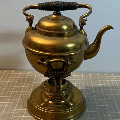 Brass Tippy Tea Pot Patent Date of 1898 WOW!!! 