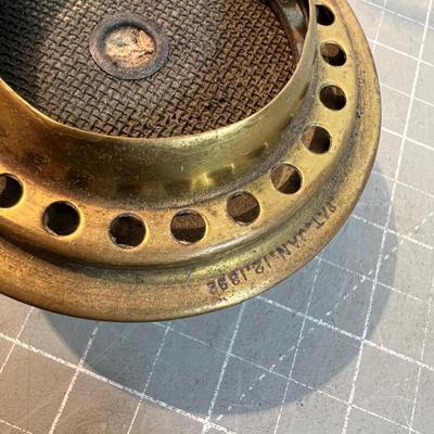 Brass Tippy Tea Pot Patent Date of 1898 WOW!!! 