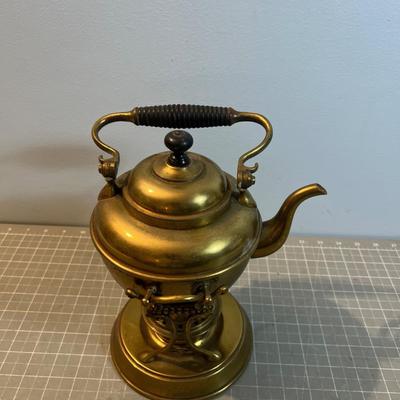 Brass Tippy Tea Pot Patent Date of 1898 WOW!!! 