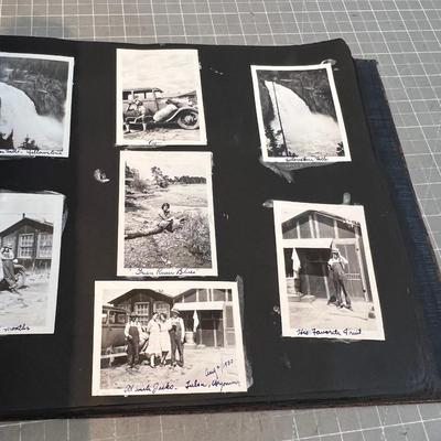 Old Photo Album Book 