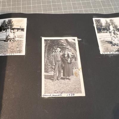 Old Photo Album Book 