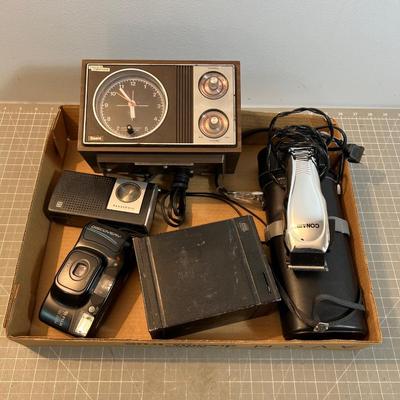 Camera and Radios Lot