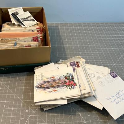 SPECIAL! Love Letters, Sympathy Cards and other Correspondent