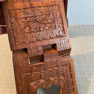 Small Knick Knack Display and a Book Rest 