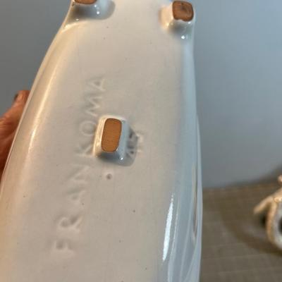 5 Planters Mostly Hagger & Frankoma Mixed Lot 