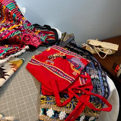 Textiles from Guatemalan: Blanket, Throws Etc. 