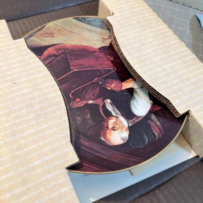 5 Norman Rockwell PLATES 