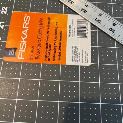 Cutting Mat and Metal Yard Stick