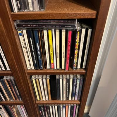 Huge Wall Shelf full of CD's 