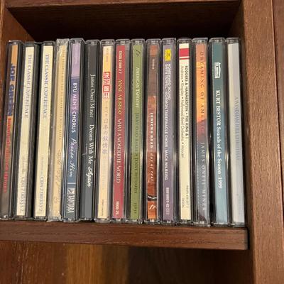 Huge Wall Shelf full of CD's 