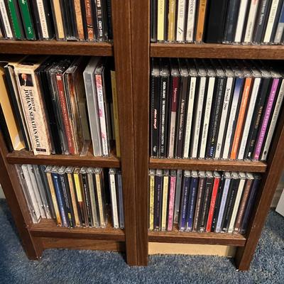 Huge Wall Shelf full of CD's 