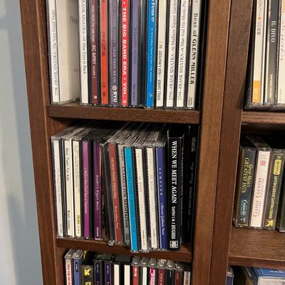 Huge Wall Shelf full of CD's 