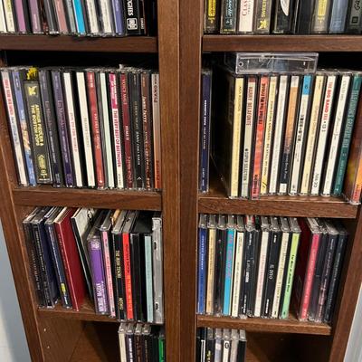Huge Wall Shelf full of CD's 