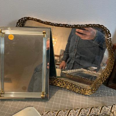Trays and Mirrors 