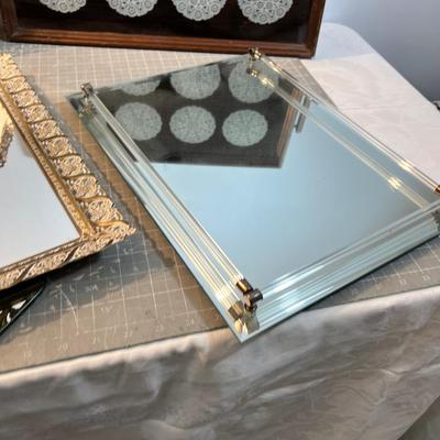 Trays and Mirrors 