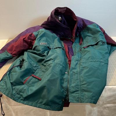 Men's Columbia Rain Coat Jacket 