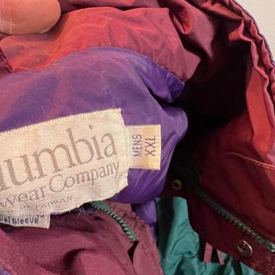 Men's Columbia Rain Coat Jacket 