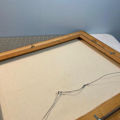 Oil Painting Old Barn Dated 1981, VINTAGE!!