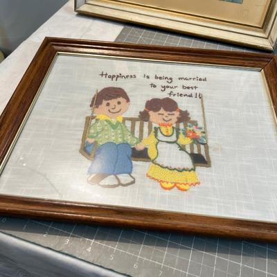 6 Pieces of Art Mixed Lot 