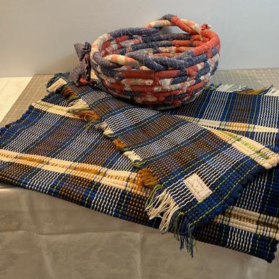 Hand Woven Rung from the Jacob Hamblin Home