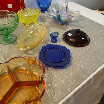 Super Mixed Lot of Colored Glass 