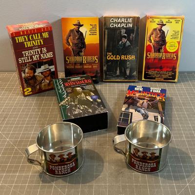 Western VHS Tapes and Western Items