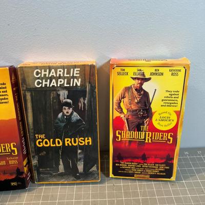 Western VHS Tapes and Western Items