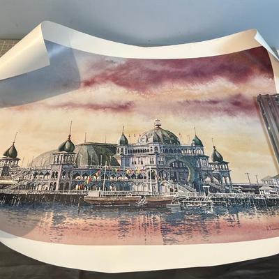 Limited Edition Print, SALTAIR 108 of 200 H. Francis Sellers Utah Artist