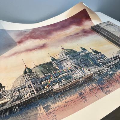 Limited Edition Print, SALTAIR 108 of 200 H. Francis Sellers Utah Artist