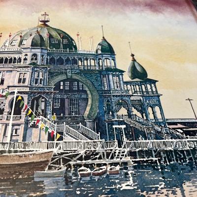 Limited Edition Print, SALTAIR 108 of 200 H. Francis Sellers Utah Artist