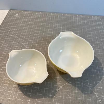 PYREX Shenandoah Pattern 2 Mixing Not Lids