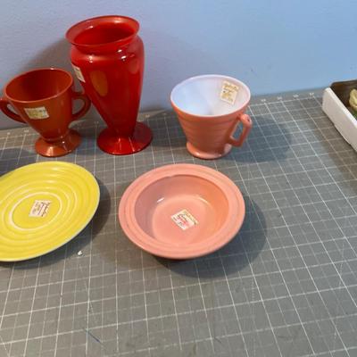 Modern Tone Several Colors Orange, Pink, Yellow, 