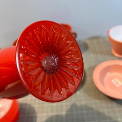 Modern Tone Several Colors Orange, Pink, Yellow, 