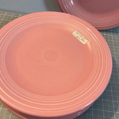 Pink FIESTA Plates, Originals 