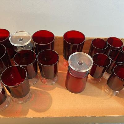 WOW!!! Ruby RED Glasses, 3 sizes 