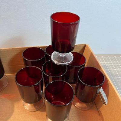 WOW!!! Ruby RED Glasses, 3 sizes 