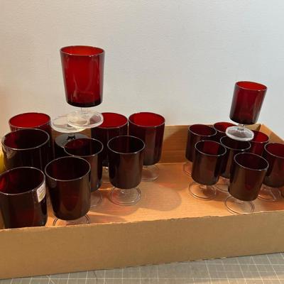 WOW!!! Ruby RED Glasses, 3 sizes 