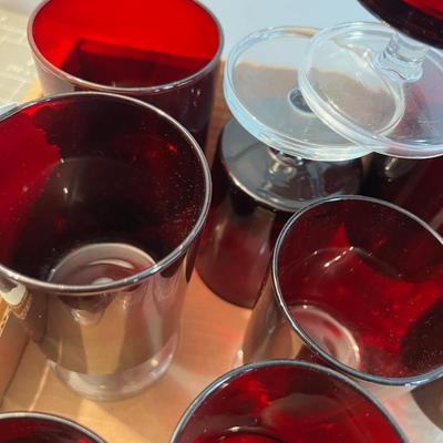 WOW!!! Ruby RED Glasses, 3 sizes 