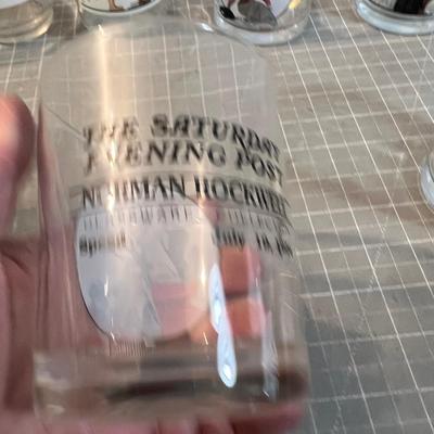 Saturday Evening Post Glasses 2 Sizes