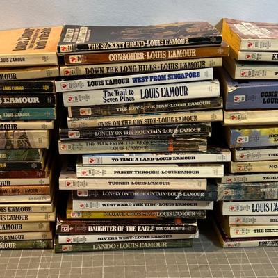 Collection of Louis L'Amour Paper Backs