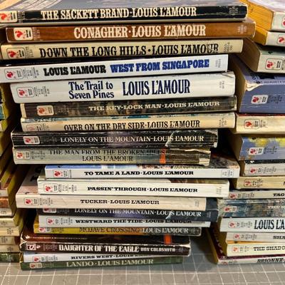 Collection of Louis L'Amour Paper Backs